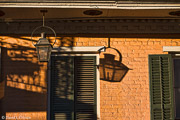 Lamp and Shuttters, French Quarter, New Orleans (6817)