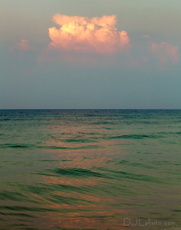Colored Cloud and Water 2012-098, Sandy Key, Florida